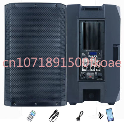 5000W 15" Subwoofer Professional Audio Out/Indoor PA Speaker System Sound Box DJ Party Array Line System